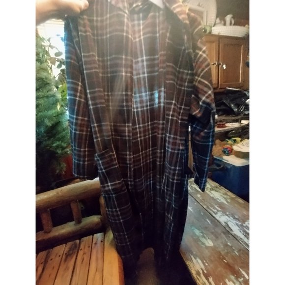 Plaid fruit of the loom bath robe - Picture 1 of 9